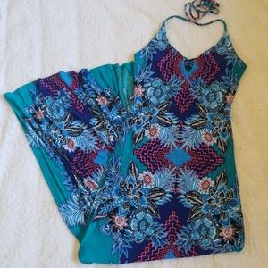 COPY - Tropical print maxi